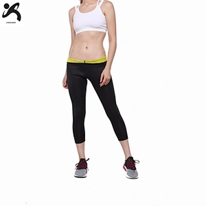 2020 RTS Women Sauna Suit Weight Loss Slimming Neoprene Pants With Side Pocket Hot Thermo Fat Burning Sweat Leggings Body Shaper