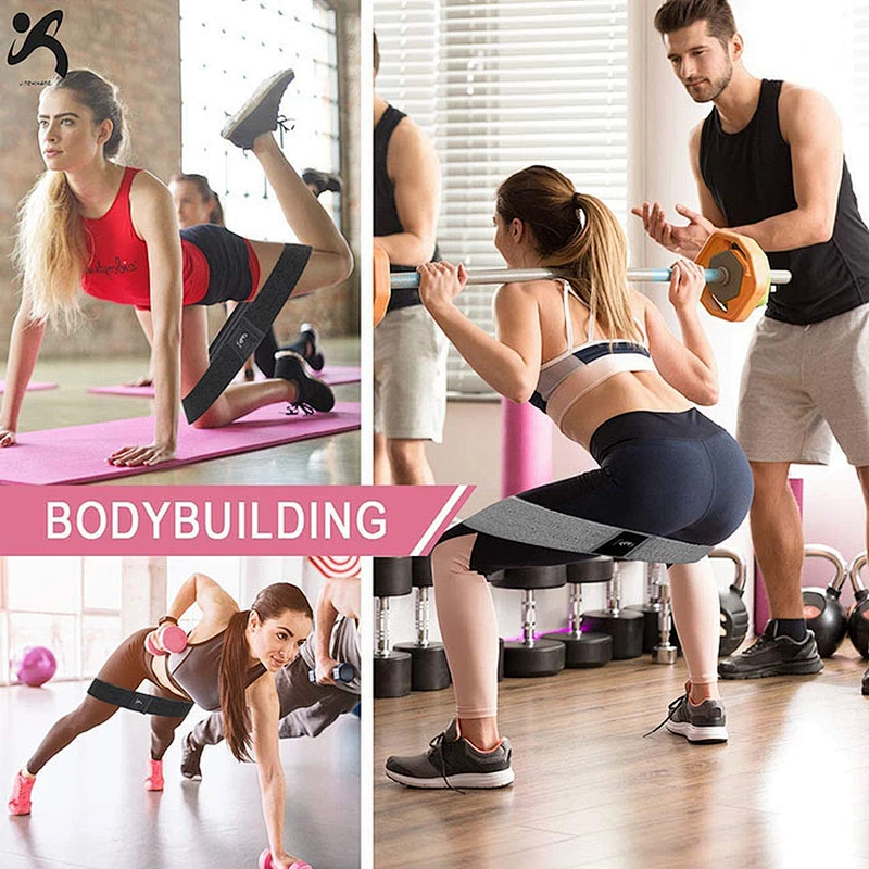 2020 Fitness Exercise Resistance Bands Workout Challenge Workout Booty Bands for Warm-Up and Squats