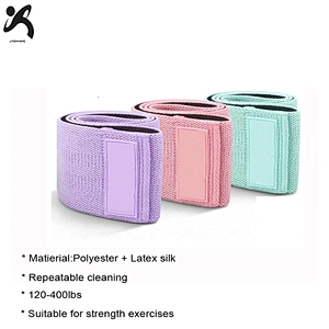 wholesale High Quality Custom Logo Resistance Loop Home Exercise Hip Elastic