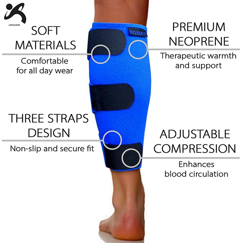 2020 RTS Wholesale  Promotional Leg Running Sleeves Support Compression Brace Calf Shin Socks