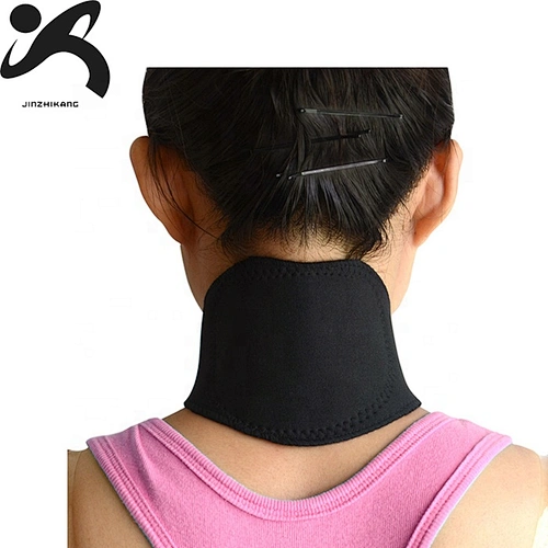 2019 Promotional Design Adjustable Magnetic Infrared Tourmaline Self-heating Neck Support neck brace neck protector