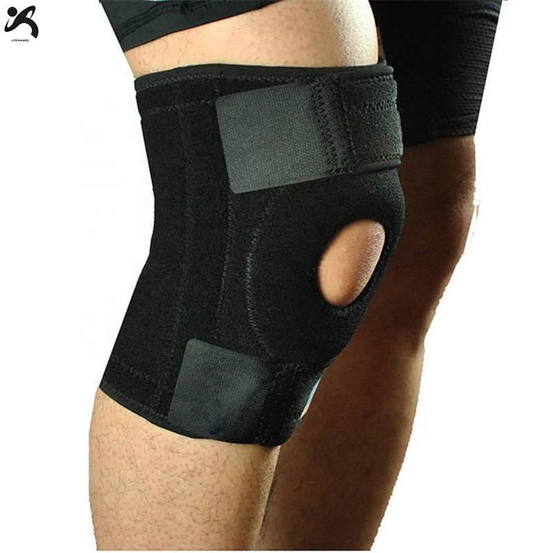 Knee Belt Adjustable Strap Elbow Knee Pads Sports Safety Elastic Neoprene Custom