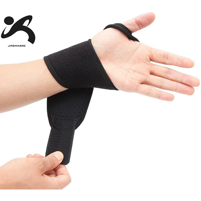 Neoprene wrist brace comfortable wrist support Sports Amazon Popular Customized Lifting Straps Fitness Wrist Wraps
