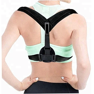 Hot selling professional neoprene adjustable back support posture back support