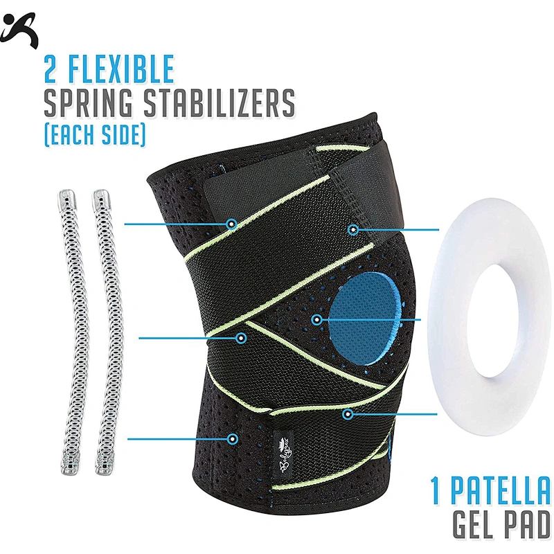 Knee Brace Compression Sleeve Support for Knee Pain Relief Compression Sleeve Custom