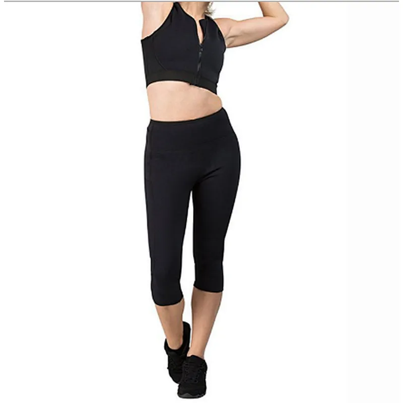 Amazon Top Sale High Quality Women Fitness Yoga Wear Workout Neoprene for Weight Loss Leggings Shapers Fat Burning Sweat Sauna