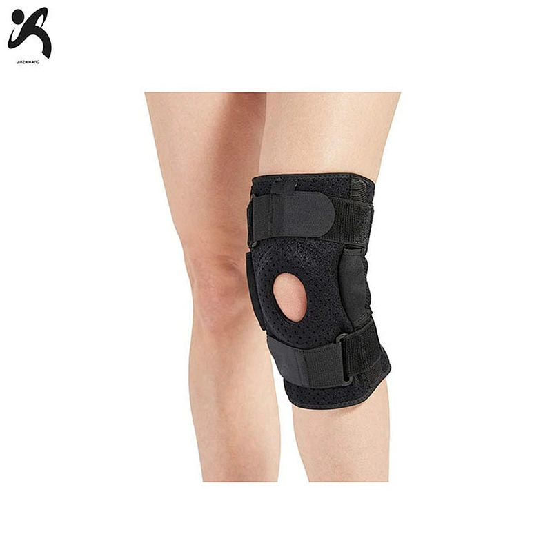 RTS Customized Wholesale adjustable neoprene knee support hinged knee brace