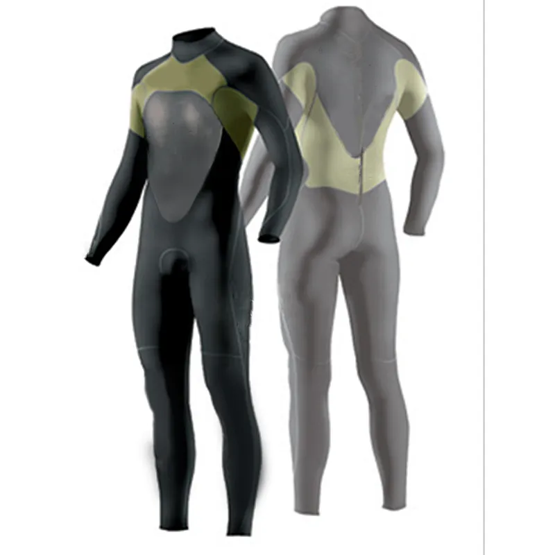 waterproof blue neoprene diving suits colorful men surfing wetsuits