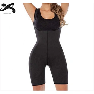 2019 Manufacturer Custom Made New Style  Neoprene Black Slimming Suit Neoprene Weight Loss Body Shaper