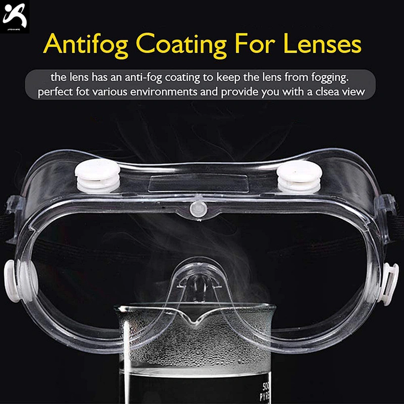 2020 whosale sales  Anti Fog PVC Goggle Glasses Anti Virus Safety Glass For Protects Eye Protection Virus Cheap PVC