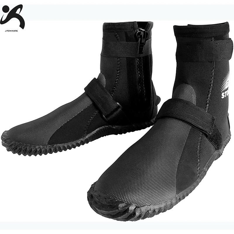 OEM manufactory Wetsuit Boots Shoes Neoprene Waterproof Rubber Sole Water Beach Shoes