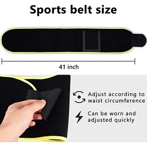 Custom Logo  Compression Belt Workout Slimming Tummy Waist Trainer For Men Women