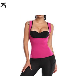 Neoprene Sweat Sauna Vest Fat Burning Body Shaper Waist Custom Logo