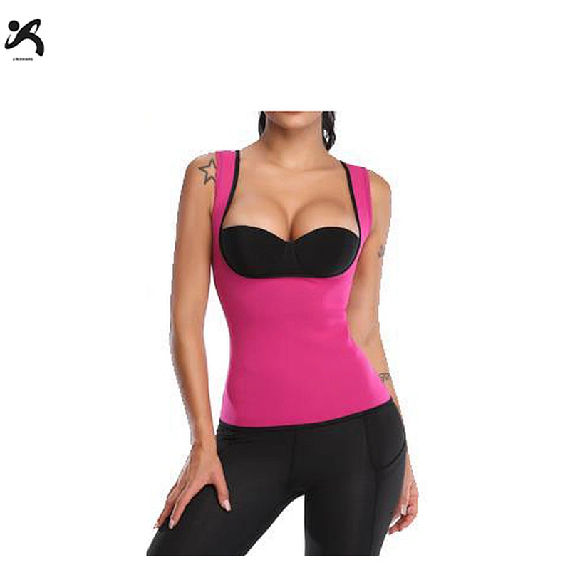 Neoprene Sweat Sauna Vest Fat Burning Body Shaper Waist Custom Logo