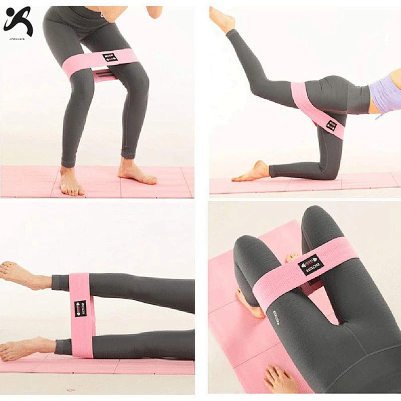 2020 China Custom Made  Hip Bands Booty Workout Resistance Loop Band Resistance Exercise Fitness Bands