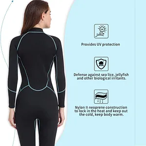 Professional high quality 3mm 5mm neoprene Keep Warm Surfing Swimming Wetsuit For women