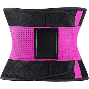 Wholesale Womens Adjustable Slimming Workout Compression  Belt Neoprene Waist Trainer Sauna Waist sauna waist trainer
