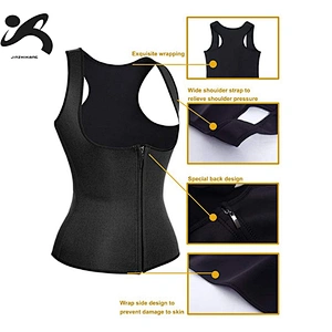 2020 RTS  Women's Waist Trainer Neoprene Body Shaper Hot Sale Women Sauna Sweat Suit Waist Trainer