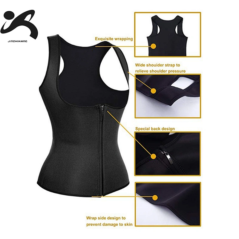 2020 RTS  Women's Waist Trainer Neoprene Body Shaper Hot Sale Women Sauna Sweat Suit Waist Trainer