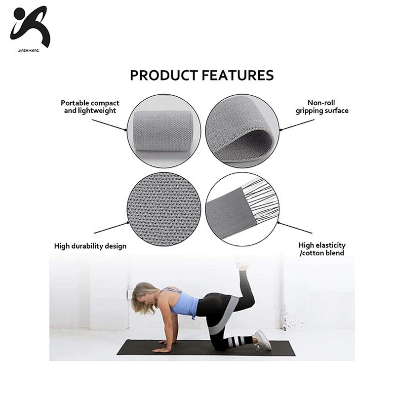 2020 Fitness Exercise Resistance Bands Workout Challenge Workout Booty Bands for Warm-Up and Squats