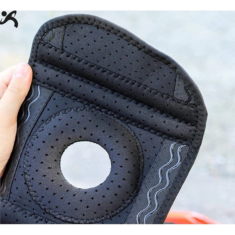 Adjustable Silicon Pad Knee Support Knee Brace Guard Sports Neoprene Knee Brace