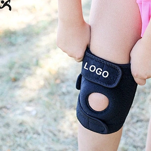 Adjustable Silicon Pad Knee Support Knee Brace Guard Sports Neoprene Knee Brace