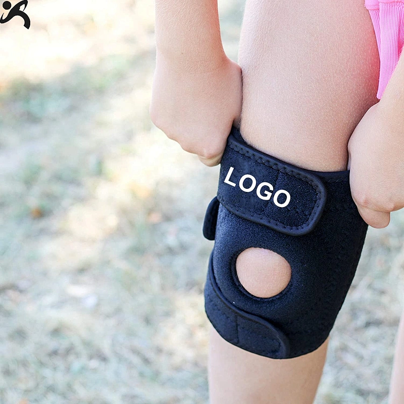 Adjustable Silicon Pad Knee Support Knee Brace Guard Sports Neoprene Knee Brace