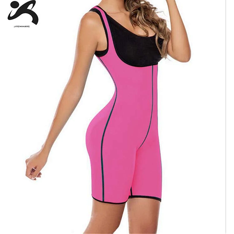 2019 RTS Custom Made Hot Sale Neoprene Women Slimming Sweat Suit High Quality Ladies Shaper Suit