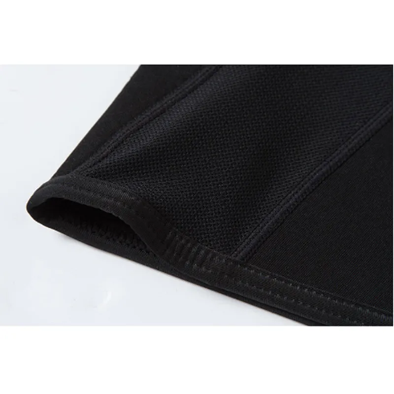 Hot Neoprene Black Large Size Men  Neoprene Shapewear Abdominal Slimmer  for Weight Loss Fitness Gym