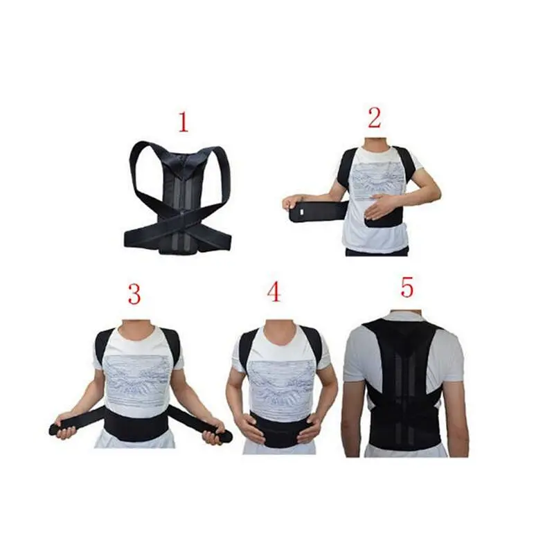 Comfortable Posture Corrector Back Support Straight Line Correction Posture for Upper Back