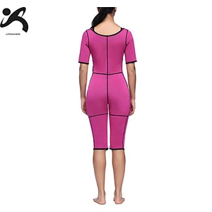 2019 RTS New Design Slimming Women Body Neoprene Zipper for Weight Loss Waist Trainer with Waist Belt