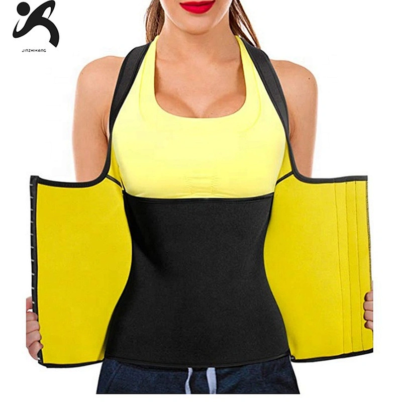 Amazon Top Seller 2021 Neoprene Waist Trainer Vest Corset Tank Top Sauna Shirt for Weight Loss