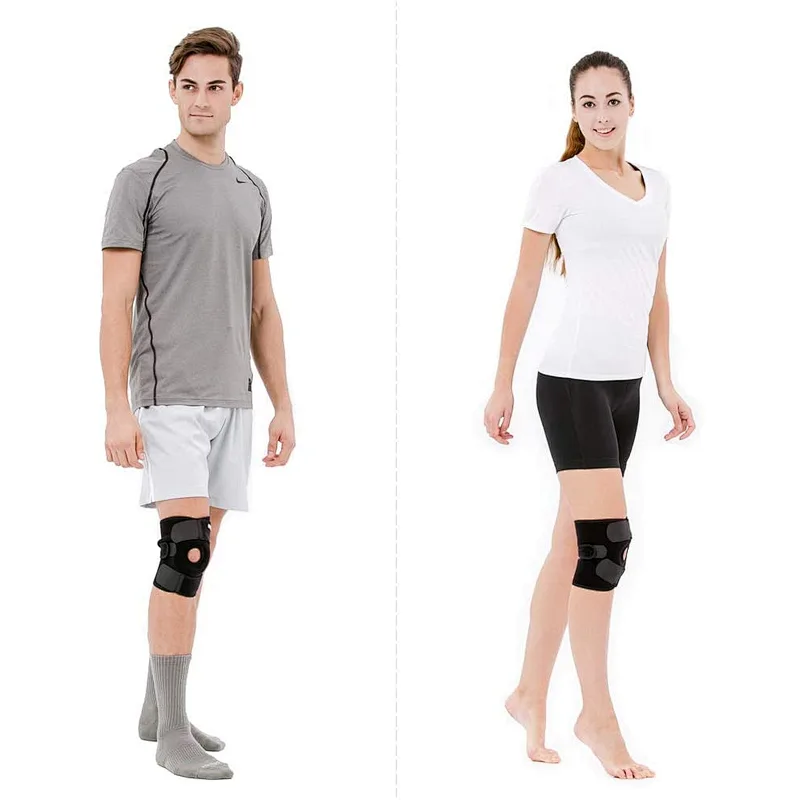 Knee Protector Pad Adjustable Breathable Sport Knee Support Bandage Neoprene Knee Brace