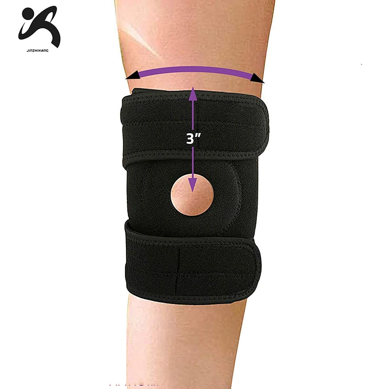 Factory hot selling  Wholesale Compression neoprene knee sleeve adjustable knee support