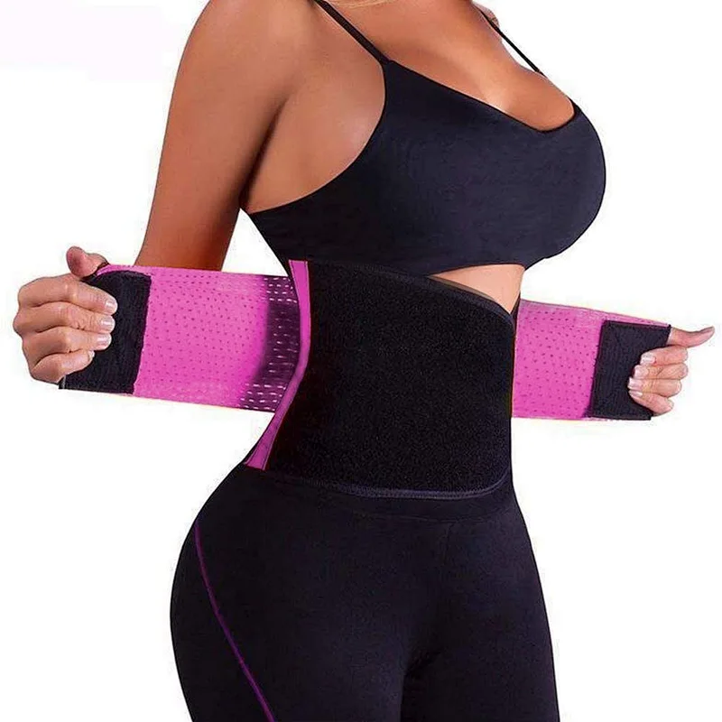 Wholesale Womens Adjustable Slimming Workout Compression  Belt Neoprene Waist Trainer Sauna Waist sauna waist trainer