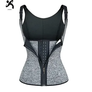 Wholesale Women 12 Steel Boned body shaper waist neoprene Waist Trainer Corset