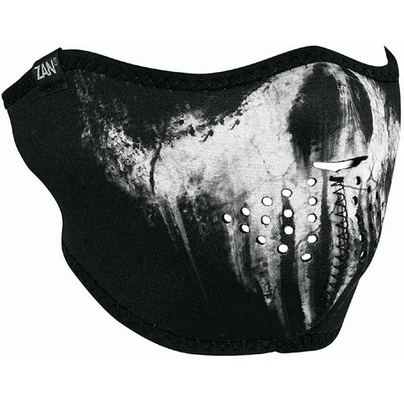 high quality material filter pm 25 pollution neoprene motorcycle face mask with design for biker