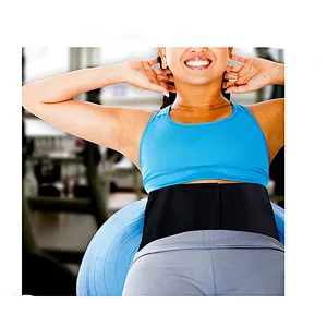Hot selling professional neoprene waist support used in gym sports use yoga ball waist trimmer