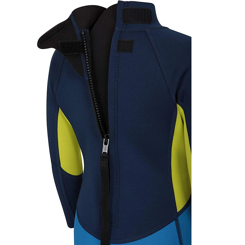 High quality custom logo long Sleeve Neoprene Open Water Swimming Diving suit Wetsuit for kids