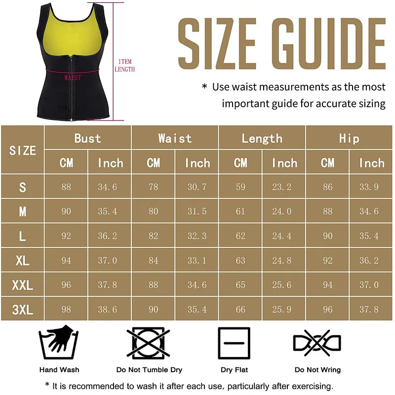 Adjustable Body Shaper Waist Trainer Belt Neoprene vest for women waist shapewear trainer tummy