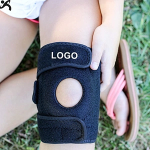 Adjustable Silicon Pad Knee Support Knee Brace Guard Sports Neoprene Knee Brace