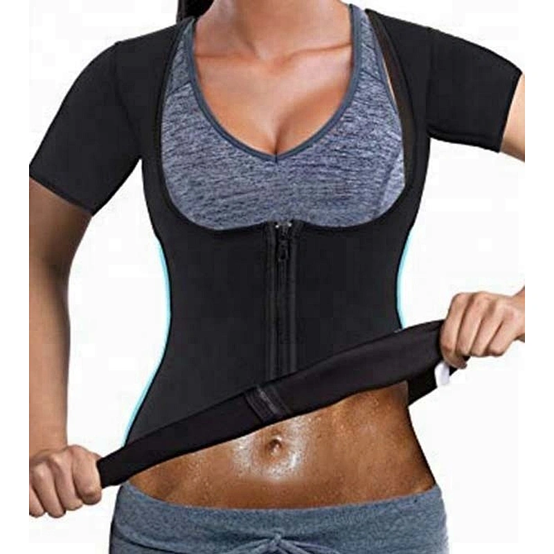 High quality neoprene women thermal sweat waist training corsets for body shaper