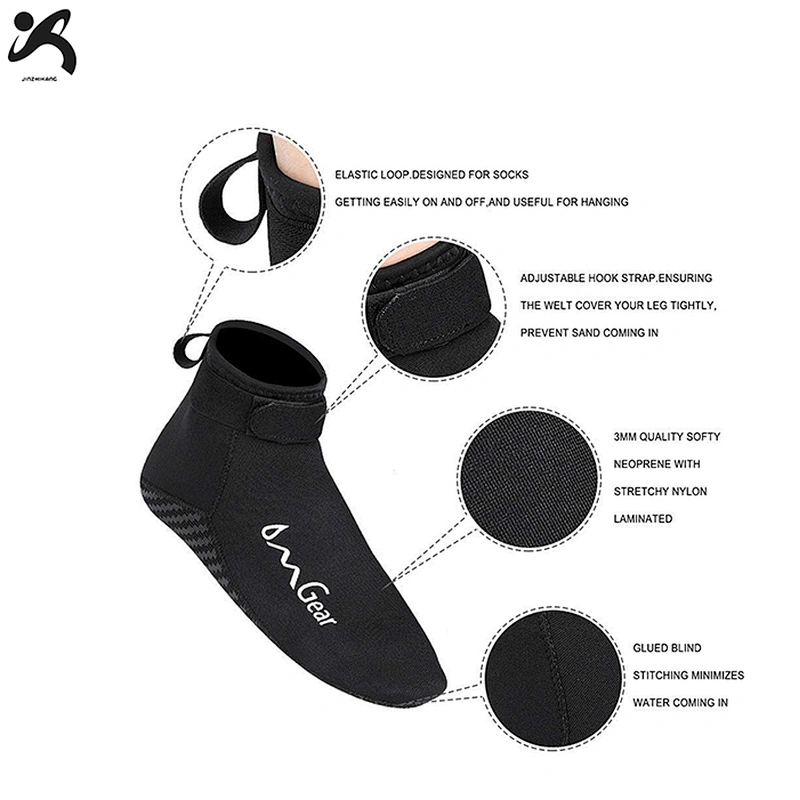 2020 RTS  Neoprene Diving Socks Shoes Men Women Colorful Swimming Waterproof Sports Beach Boots