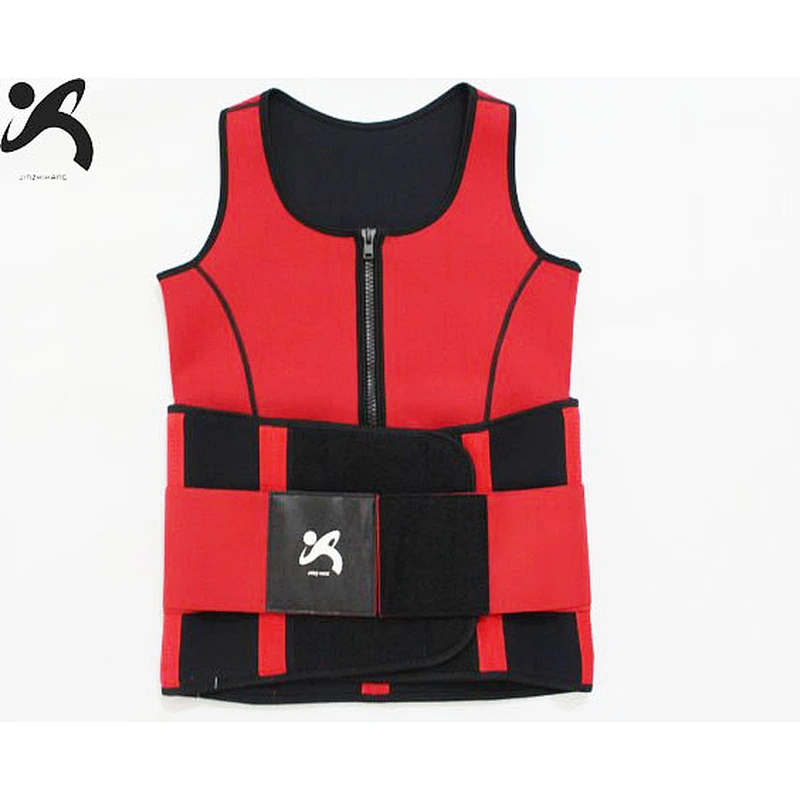 Professional neoprene waist trainer belt belly fat burner vest with waist trimmer waist slimming belt
