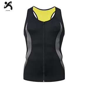 Weight Loss Men Neoprene Sauna Waist Trainer Vest  Sauna Suit Fitness Short sportswear slimming yoga sport