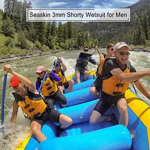 Wholesale custom logo short Sleeve swimming suit neoprene diving surfing wetsuit for men