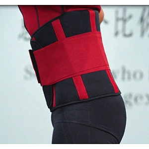 Professional neoprene waist trainer belt belly fat burner vest with waist trimmer waist slimming belt