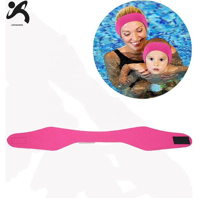 Custom Logo Diving Swimming Adjustable Headband Neoprene Ear Band for Kids Adults