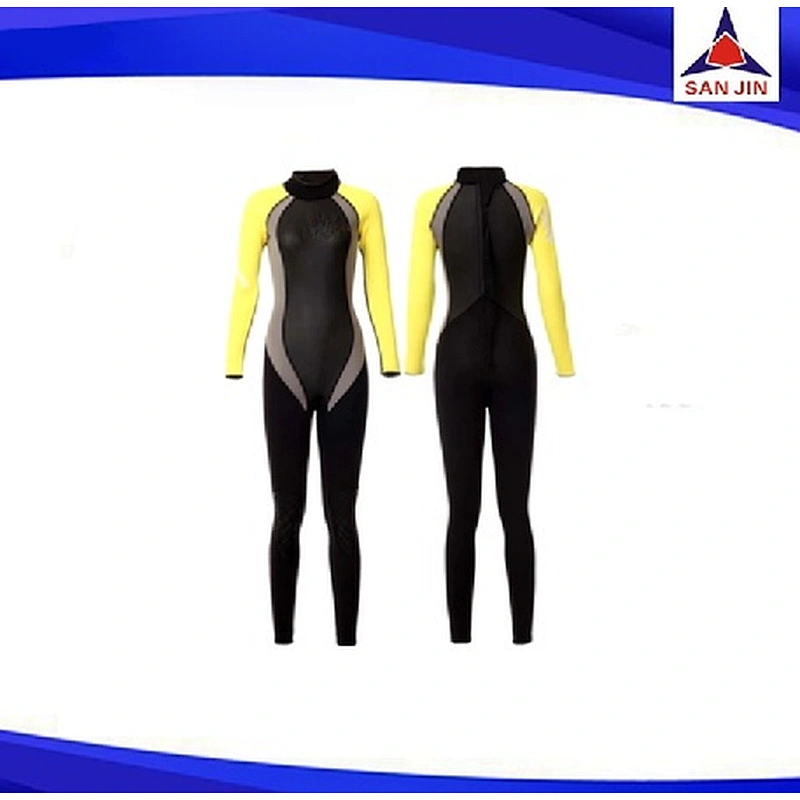 waterproof blue neoprene diving suits colorful men surfing wetsuits