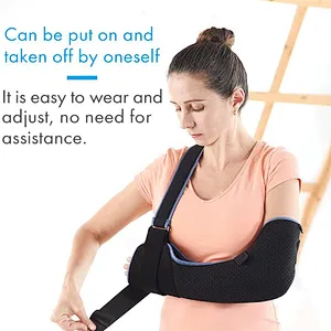 High quality adjustable neoprene arm support sling orthopedic arm shoulder sling for Injury rehabilitation